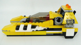 LEGO CREATOR Yellow Racers 31023 Complete Boat Formula 1 Car Helicopter Manuals