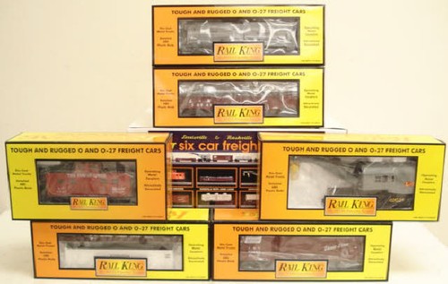 Juego de vagones de carga MTH 30-7008 O Louisville & Nashville RailKing (juego de 6) MT/caja | Zustand: New