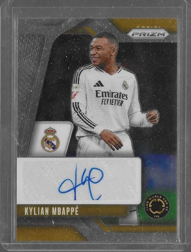 Kylian Mbapp Panini Prizm Kylian Mbapp Auto