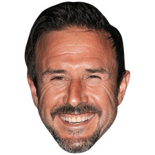 David Arquette Smile Big Head. Larger than life mask.