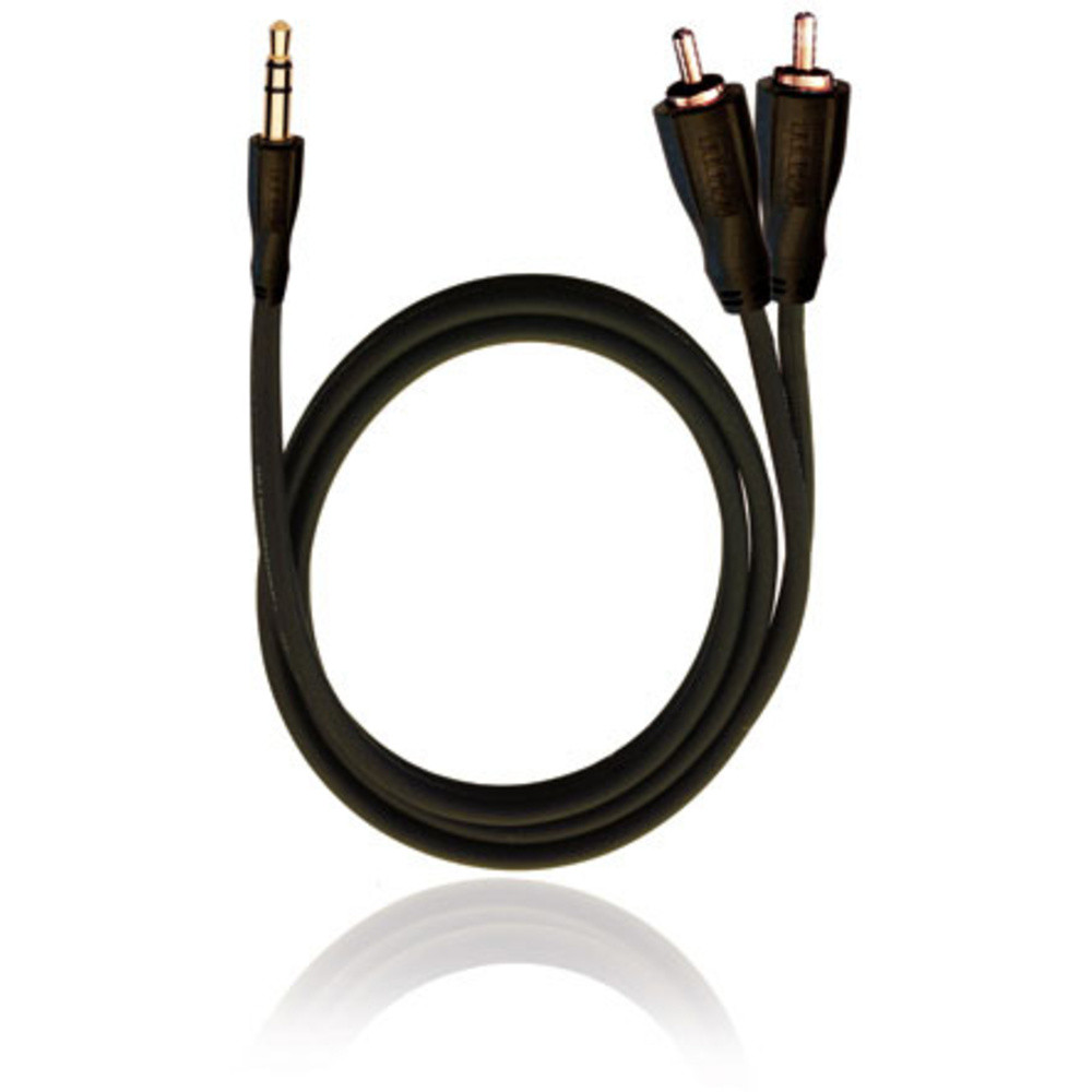 Аудиокабель RCA D1C84012 Klinke Cinch Audio Anschlusskabel 2x Cinch-Stecker - 1x Klink 2390₽
