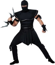 Stealth Ninja Adult Costume 01536 Men