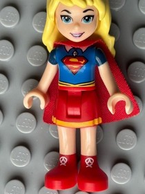 Lego Super Hero Girls Minifigure Supergirl shg006 41232 Super Hero High School