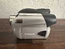 Canon DC310 DVD Camcorder 37x Zoom Tested Works
