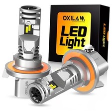H13 LED Bulb, 9008 Bulbs, 900 Ultra-Bright, 5 Min Quick Install, 9008 H13