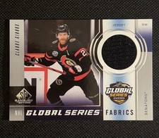 2024-25 UD SP Game Used #GSF-CG Claude GIROUX Global Series Fabrics - Senators
