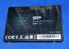 Silicon Power 128GB SSD 3D NAND A55 SLC Cache Performance Boost SATA III 2.5"...