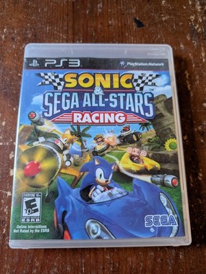 Sonic & Sega All-Stars Racing (PlayStation 3, 2010) Complete PS3 Video Game 