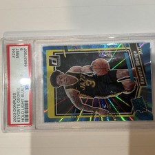 2023 Panini Donruss - Rated Rookie Keyonte George Holo Light Blue Laser /25 (RC)