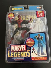 Marvel Legends Spider-Man Sentinel Series Super Poseable Figure w Comic