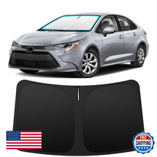 INSAUTO Custom Fit Windshield Sun Shade for Toyota Corolla 2020-2026 w/ Storage