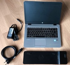 HP ELITEBOOK 840 G3 + Dockingstation + zweifachem Netzteile 8Gb Ram / 500Gb