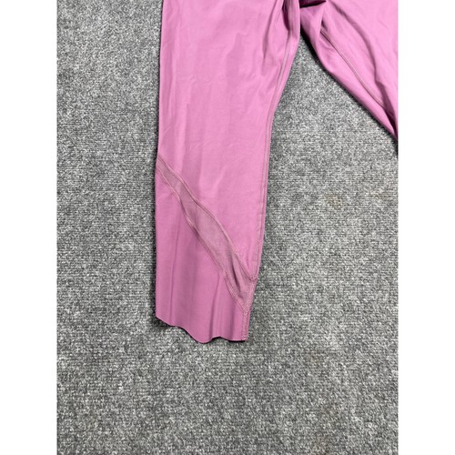 Lululemon Women's Activewear Pant Wunder Under Crop II Roll Down Scallop Size 12 - Picture 3 of 13