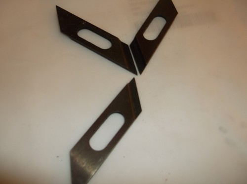 SET OF3 DOALL BAND SAW BLADE GUIDE INSERTS for 1/16" BLADE.