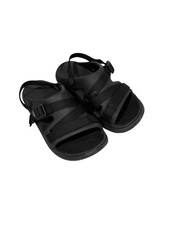 Chaco Chillos Sport Kid Sandals Slides Youth 3 Black Strappy Summer Vacation
