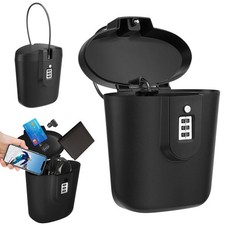 Portable Safe Box Combination Security Lockbox with Code Waterproof Case Travel