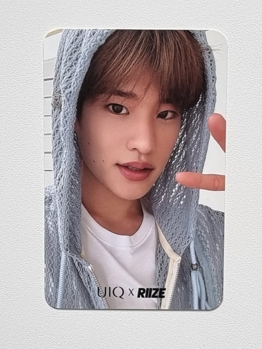 SET] RIIZE x UIQ NEW Official Photocard Set (6 pcs) PHOTO CARD