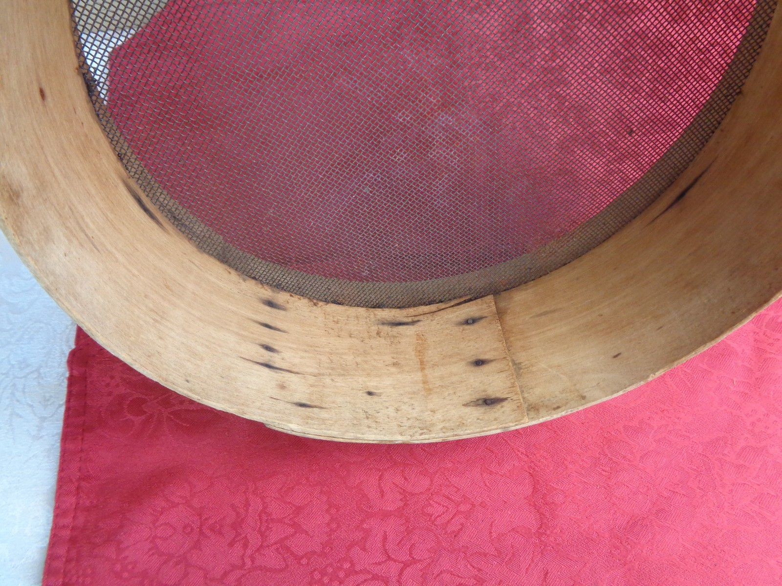 Antique  Farmhouse Grain Sieve Sifter