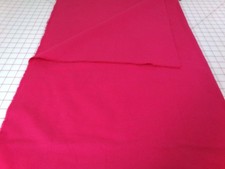 Hot Pink FLANNEL Fabric Approx. 35x42. Lightweight. Soft. Unbranded. N25-2160