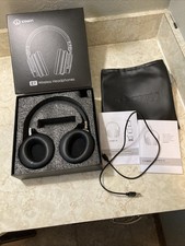 Cowin E7 ANC Wireless Headphones In Box With Carry Case Instructions