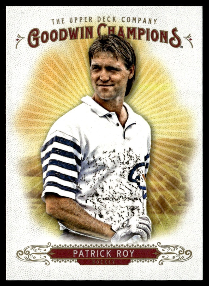2018 Upper Deck Goodwin Champions Patrick Roy #30