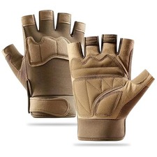 Tactical Half Finger Anti Slip Gloves for Motorbike Motorcycle CyclingClimbing