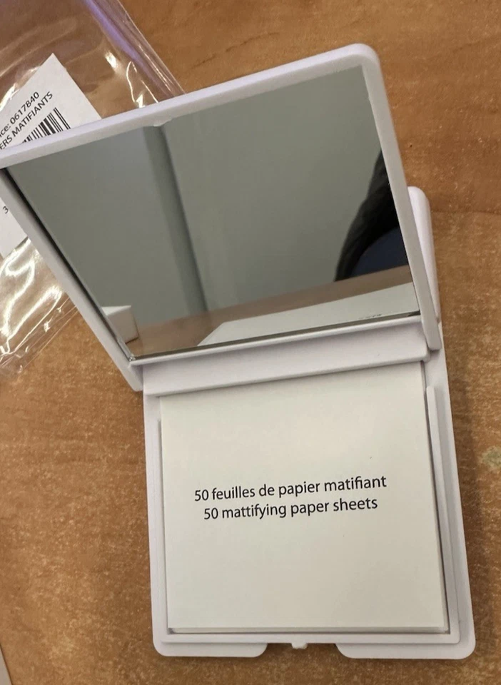 Guinot Kit 50 PAPIERS MATIFIANTS Con Specchio RIF: 0617840 Nuovo In Blister - Immagine 3 di 4