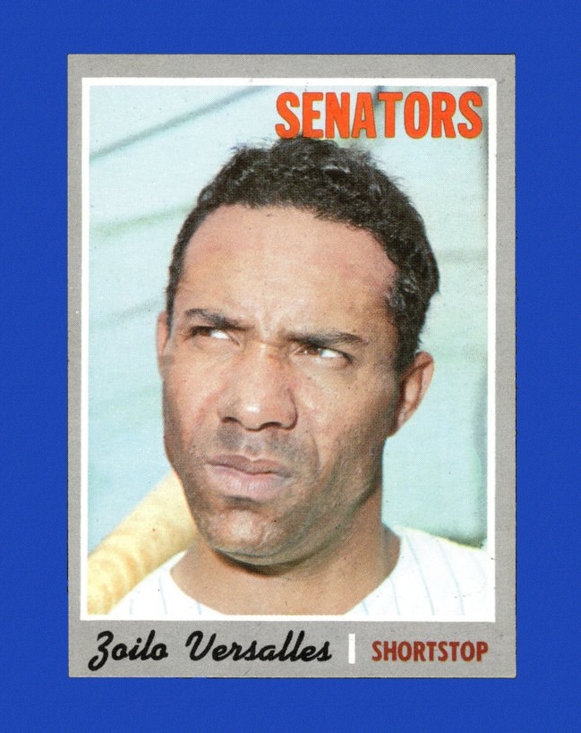 1970 Topps Set-Break #365 Zoilo Versalles NR-MINT *GMCARDS*