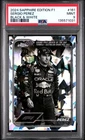 2024 TOPPS CHROME FORMULA 1 SAPPHIRE EDITION B&W #161 SERGIO PEREZ 10/20 PSA 9