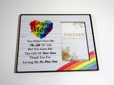 Bonus Mom Picture Frame