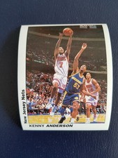 Kenny Anderson New Jersey Nets 1994 American Pro Service Line Modena Sticker