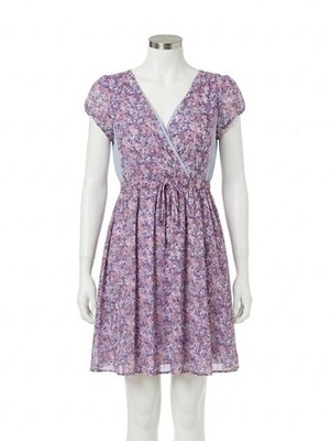 princess vera wang floral dress PRINCESS VERA WANG Juniors SIZE 0 Strappy Back Mini Dress Black Floral Print