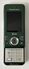 Retro Sony Ericsson Walkman W580i Cell Phone 2G for AT T - Untested Parts/Repair