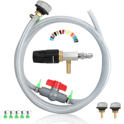 #ad 4 4.5 GPM Adjustable Long Range Downstream Injection Nozzle Kit Pressure Washer $56.99