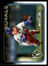 Bobby Witt Jr. 2024 Topps #254 Kansas City Royals FREE SHIPPING AutographDen