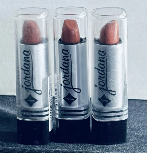 Jordana 119 Pink Brown Lipstick Discontinued 3 Pack
