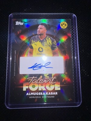 Almugera Kabar Auto Talent Forge Topps Borussia Dortmund Focus 
