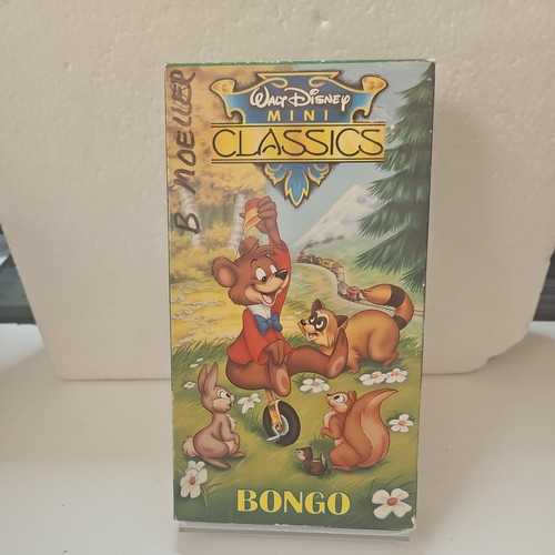 Walt Disney Mini Classics Bongo VHS 1991 Animated 12257749038| eBay