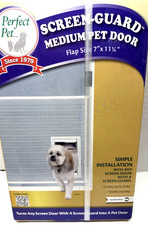 Ideal Perfect Pet Products Screen-Guard Pet Door 7 x 11.25" Flexible Vinyl Door