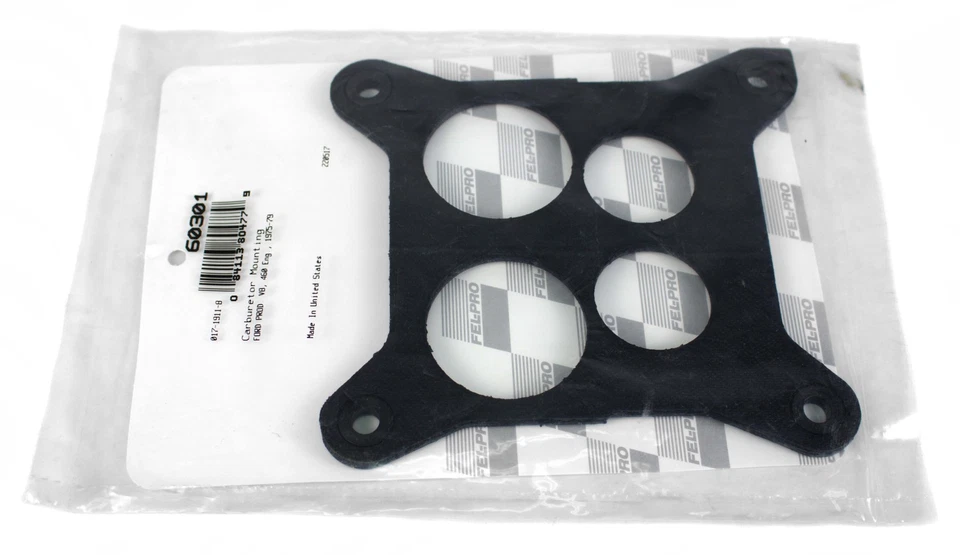 Fel-Pro Carburetor Mounting Gasket Fit 1975-78 Ford E-Series F-Series Part 60301 Foto 2 de 4