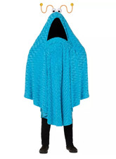 Adult Blue Yip Yip Halloween Costume Sesame Street One Size
