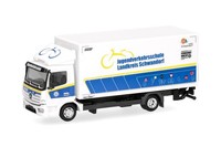 "Herpa 098915 MB Atego 13 Koffer \"Jugend-Vs LK Schwandorf\", 1:87, NEU -Modellauto"