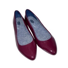 womens Burgundy Flats Dr. Scholls New Size 7