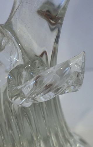 Large Vintage Formia Vetri Di Murano Gold Fleck Glass Blown Love Birds Sculpture - Picture 19 of 23