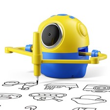 Drawing Robot for Kids with Camera Recognition, Interactive Small, Yellow