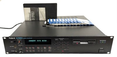Roland S-550 Digital Sampler VINTAGE MIJ | DDP - ALL IMPORT DUTIES PAID | Tested