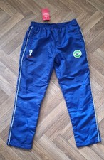 Qatar World Cup 2022 Football Training Pants Trousers Blue Size 29" Leg 28" W
