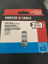 Porter Cable Heavy Duty Crown Staples 3/8" 10mm 1250 Pack - 10 packs Available