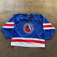 Vintage Hockey Hall of Fame Jersey SP Canada Blue HOF Patch XXL