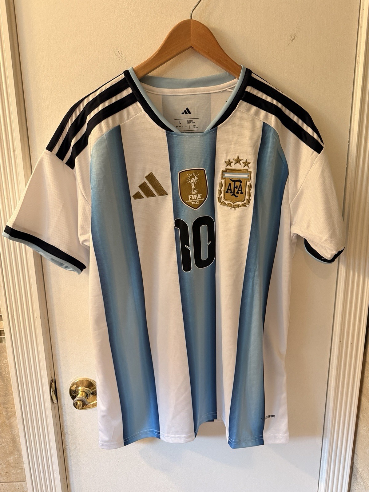 JUST RELEASED Messi Argentina 2026 World Cup Home Jersey Medium